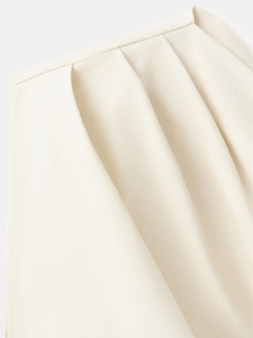 MANGO - Vestido de gala 'KNOTY' en blanco