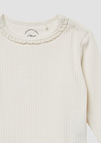 T-Shirt s.Oliver en blanc