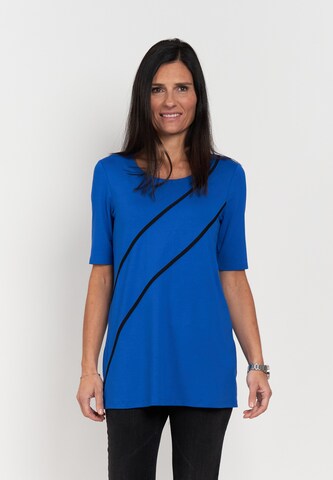 Seidel Moden T-Shirt in Blau: Vorderseite