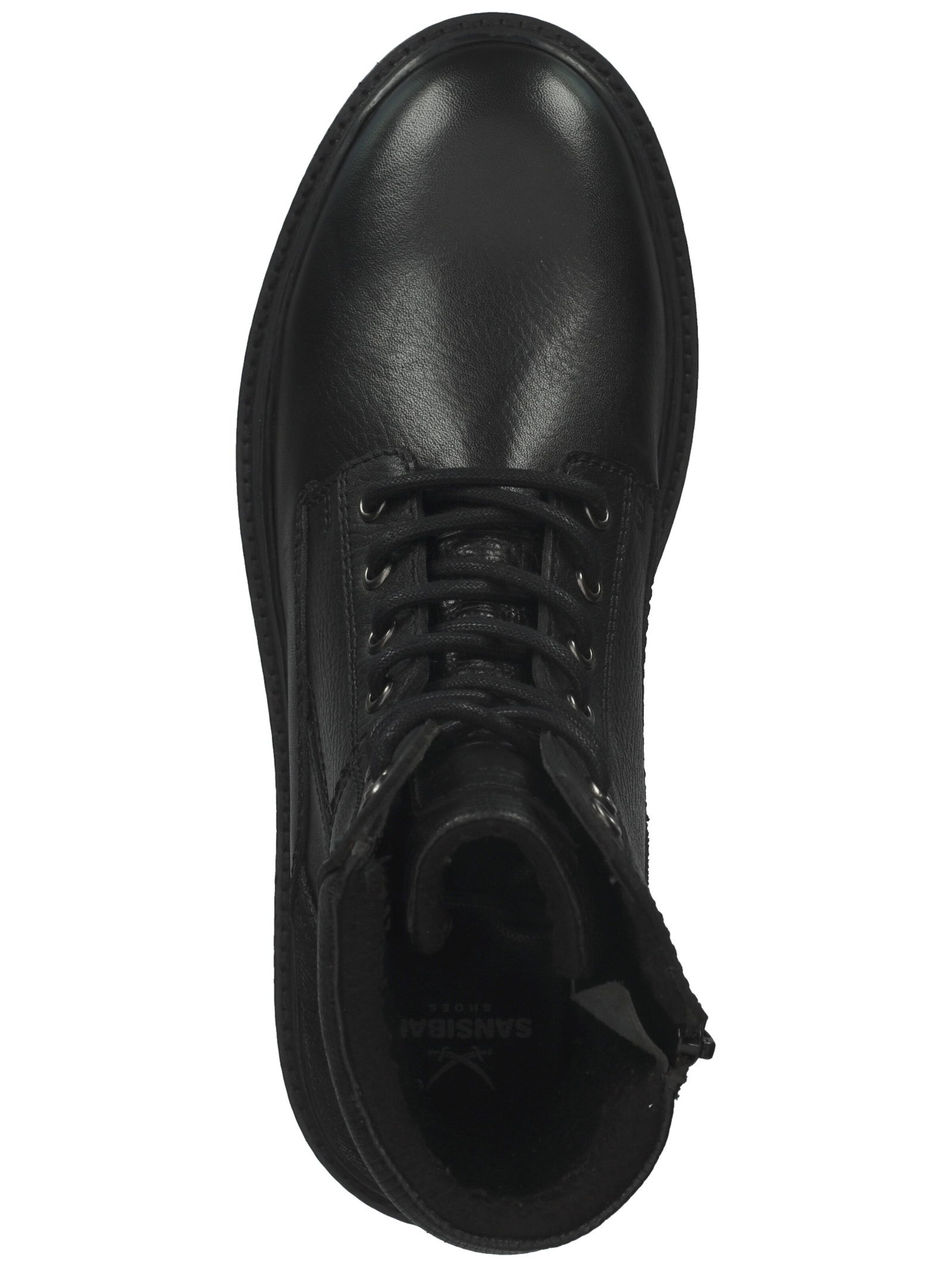 SANSIBAR Veterboots in Zwart