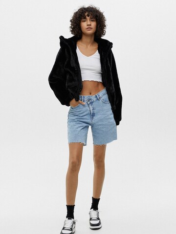 Pull&Bear Between-season jacket in Black