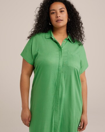 WE Fashion Kleid in Grün