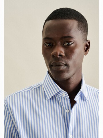 SEIDENSTICKER Regular fit Business shirt in Blue