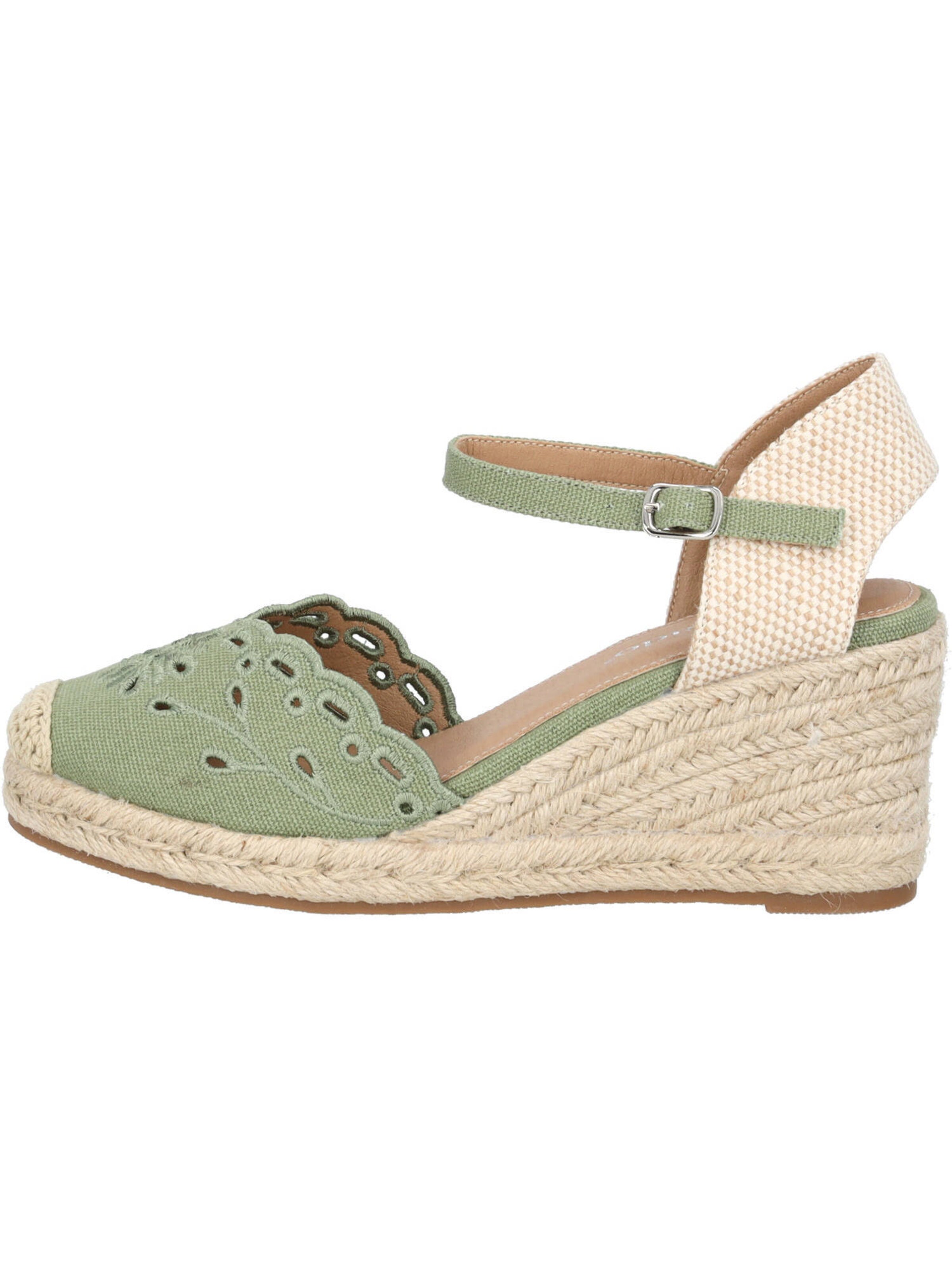 Palado Keilsandalette 'Enrona' in Grün