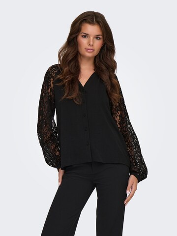 Camicia da donna 'ONLLISA' di ONLY in nero: frontale