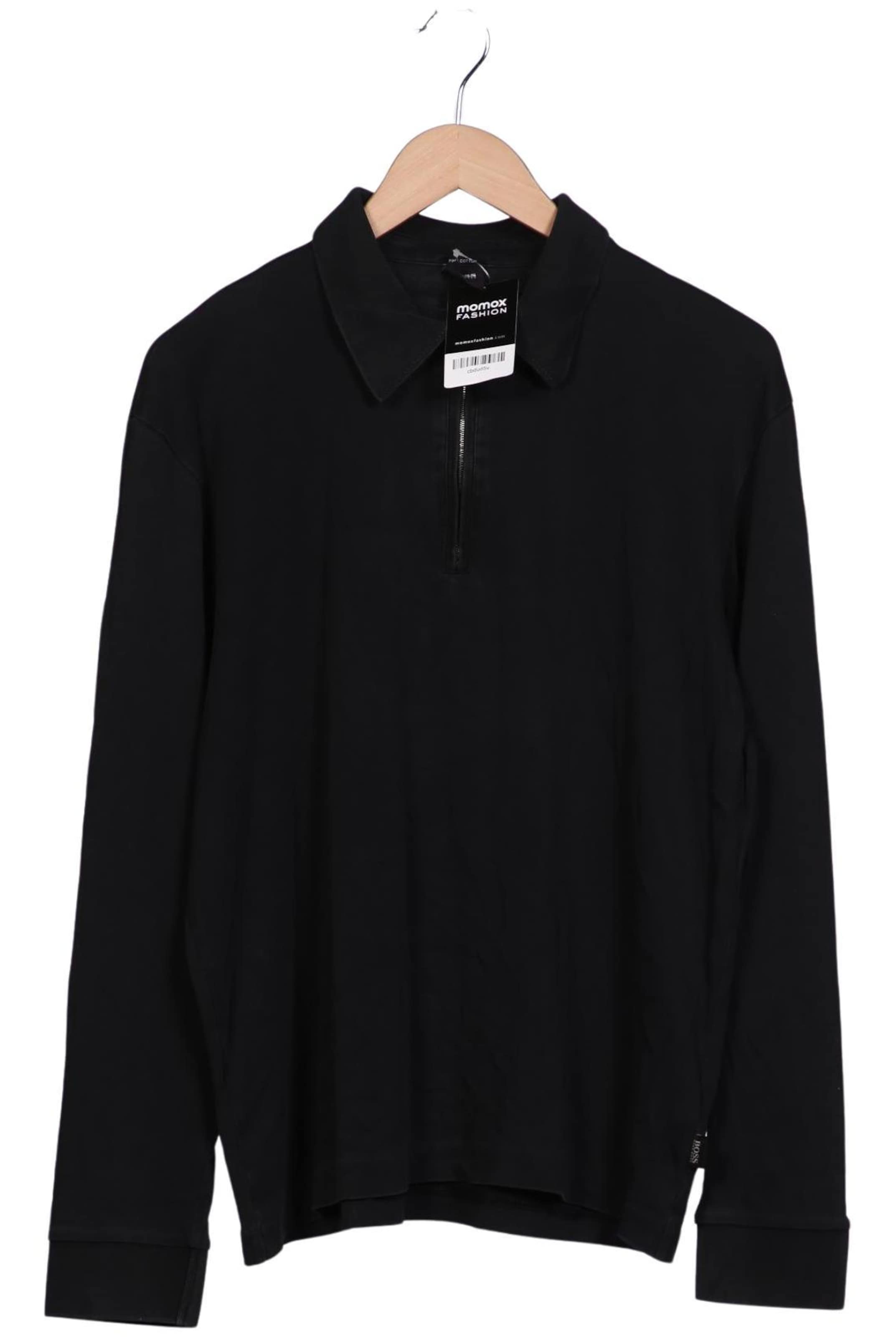 BOSS Poloshirt L in Schwarz: Vorderseite