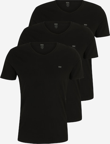 DIESEL قميص 'MICHAEL' بلون أسود: الأمام