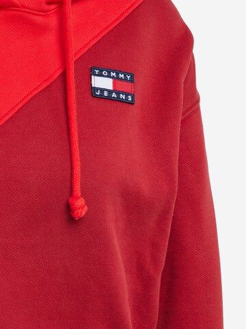 Tommy Jeans Sweatshirt in Rot