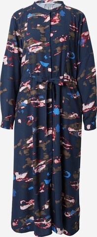 Robe-chemise 'Mikala' Soft Rebels en bleu : devant