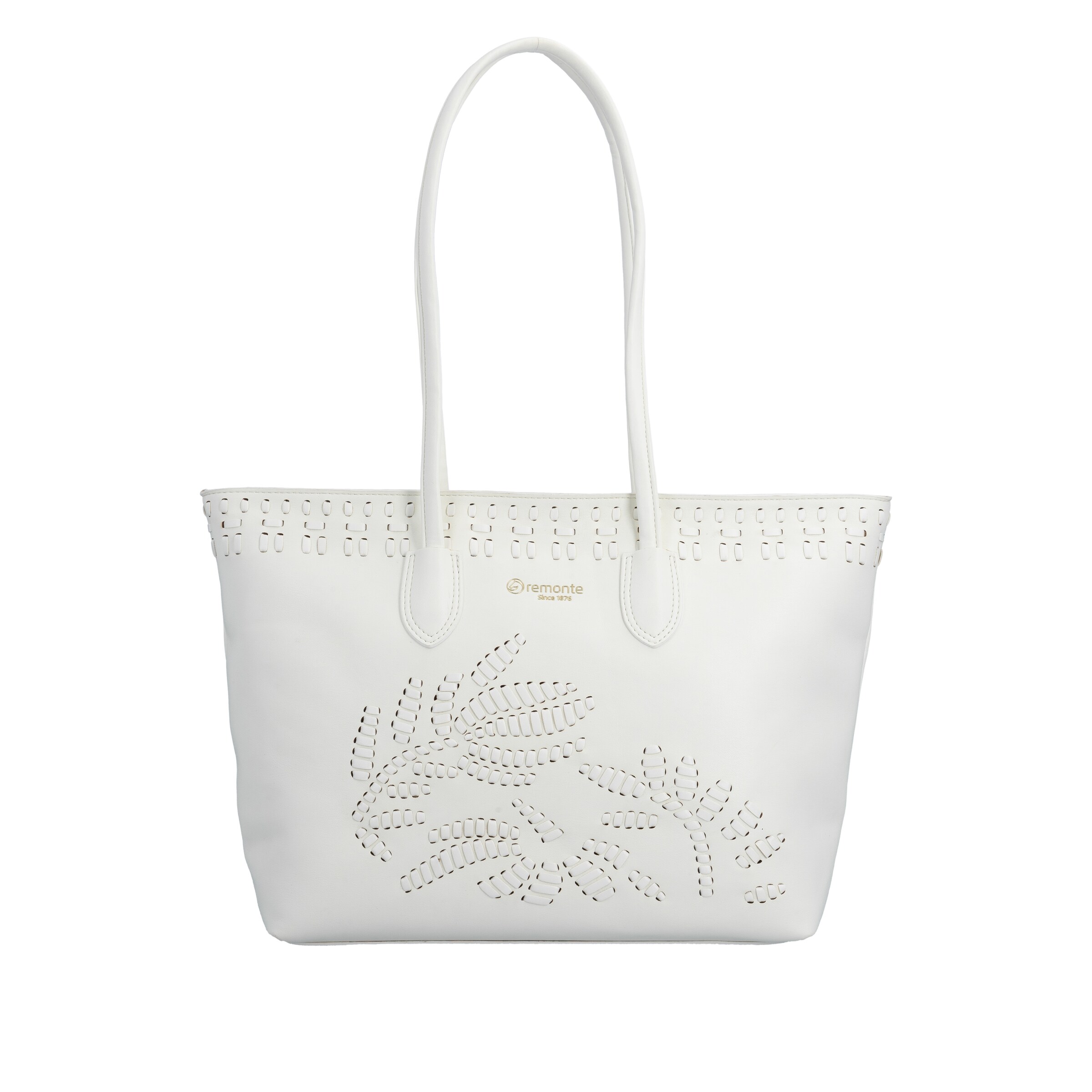 Cabas 'Q0775' REMONTE en blanc : devant