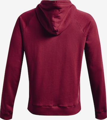 Sweat de sport 'Rival' UNDER ARMOUR en rouge