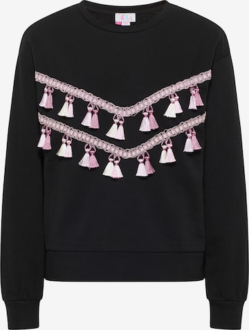 IZIA Sweatshirt i svart: framsida