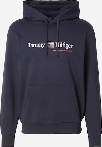 Felpa di TOMMY HILFIGER in blu: frontale