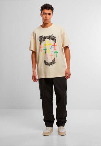 MJ Gonzales Shirt 'Grace of God' in Beige