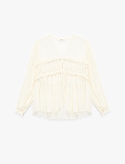 Koton Bluse in creme, Produktansicht