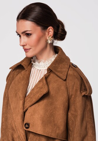 Ombre Tussenjas in Bruin