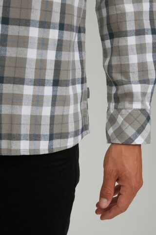 !Solid Comfort fit Button Up Shirt 'SDTerkil' in Grey