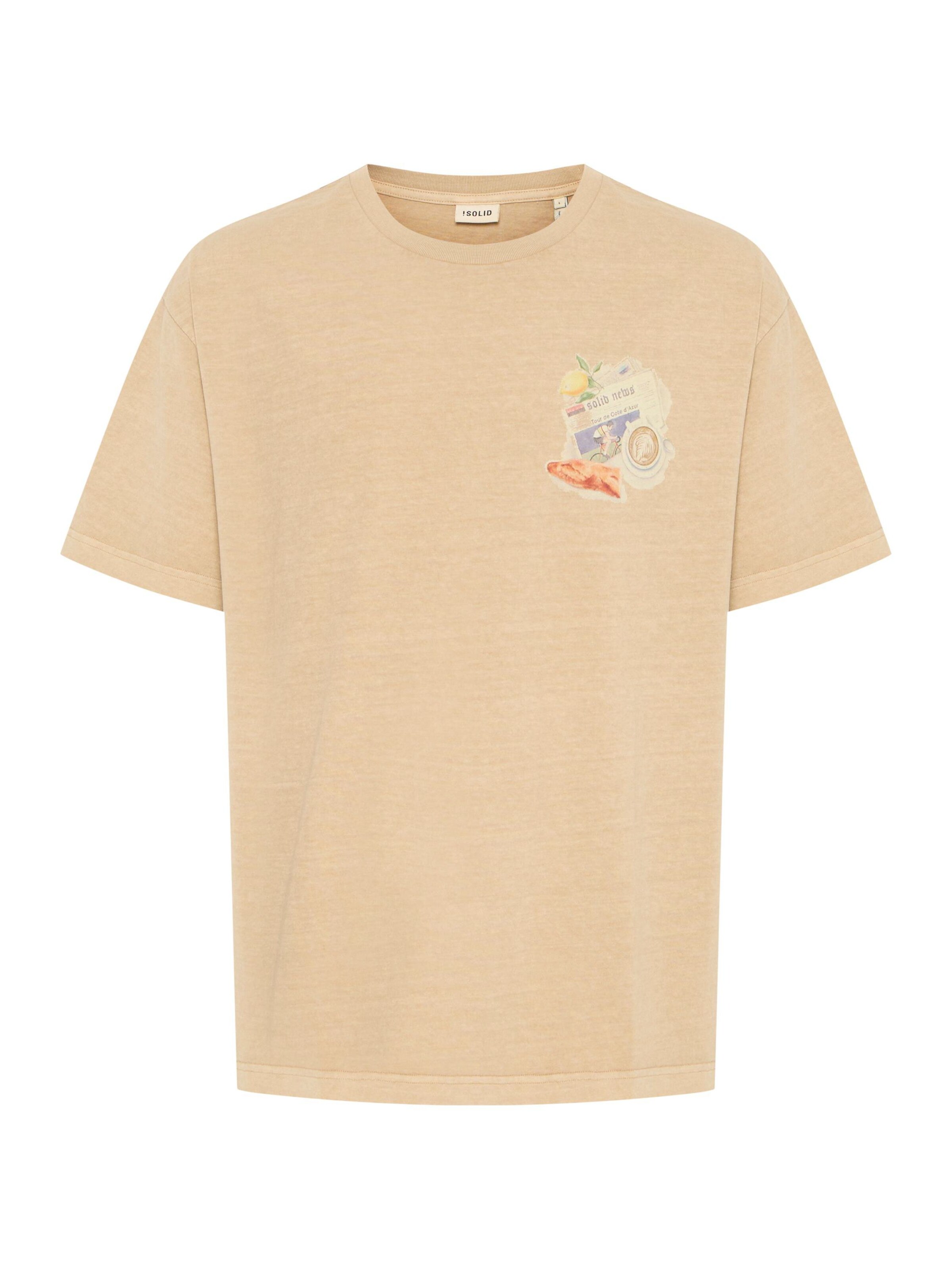 !Solid - Camisa ' SDPAVAN ' em castanho: frente