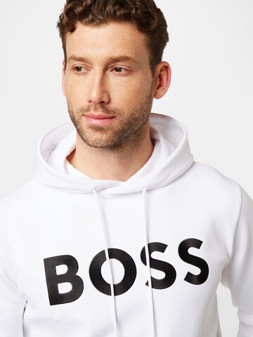 BOSS Green Sweatshirt 'Soody' in White