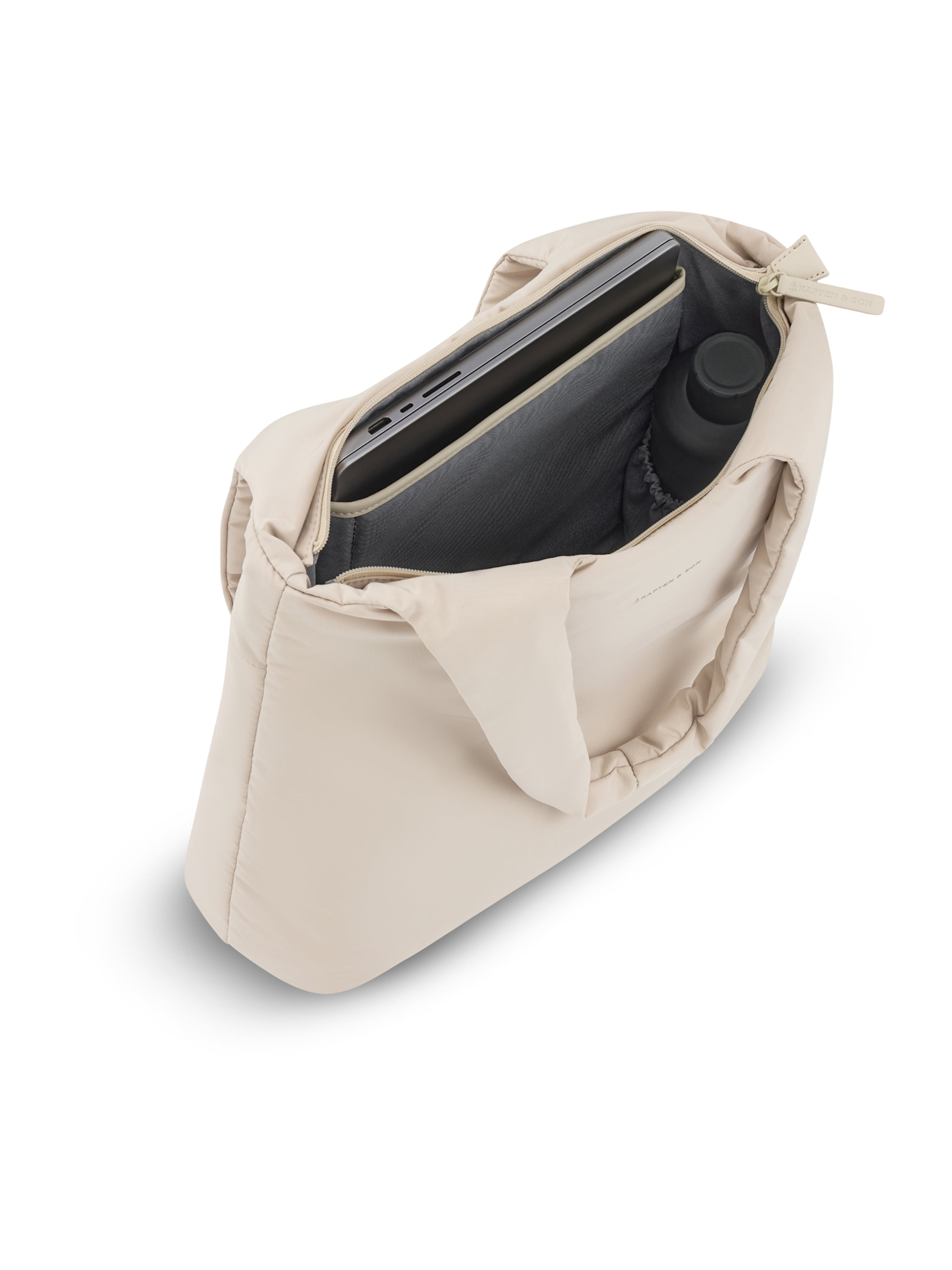 Kapten & Son Axelremsväska 'Skara' i beige