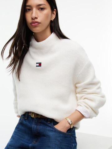 balta Tommy Jeans Megztinis