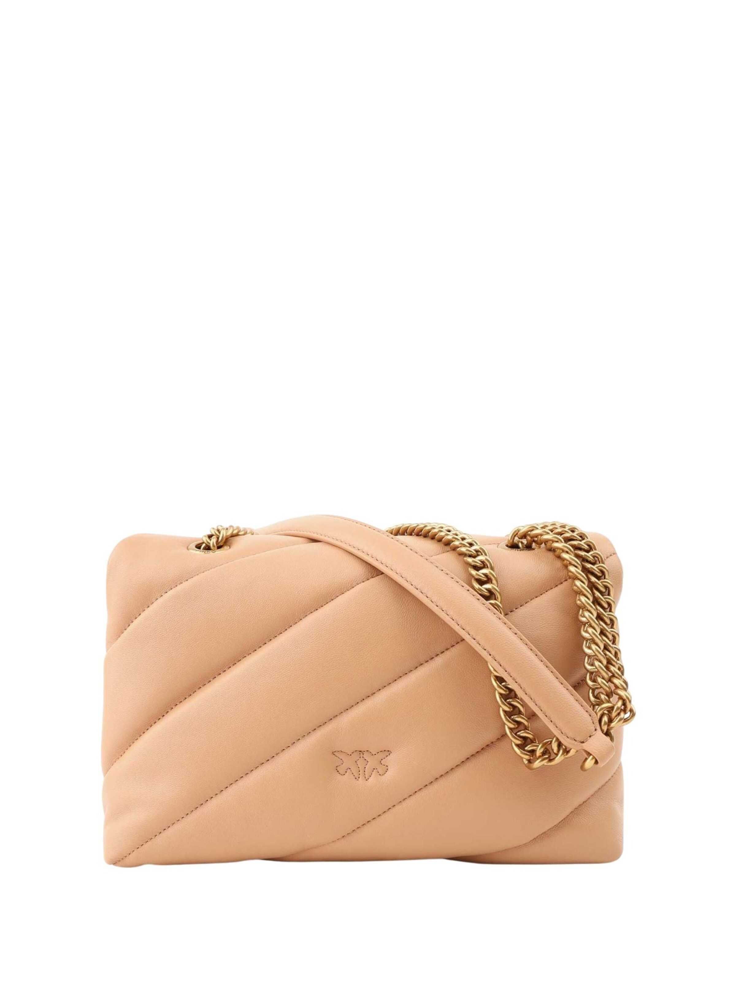 PINKO - Malas de tiracolo 'Pinko Sacs à main Love Puff Classic Cl Sheep Nap Rose' em rosa