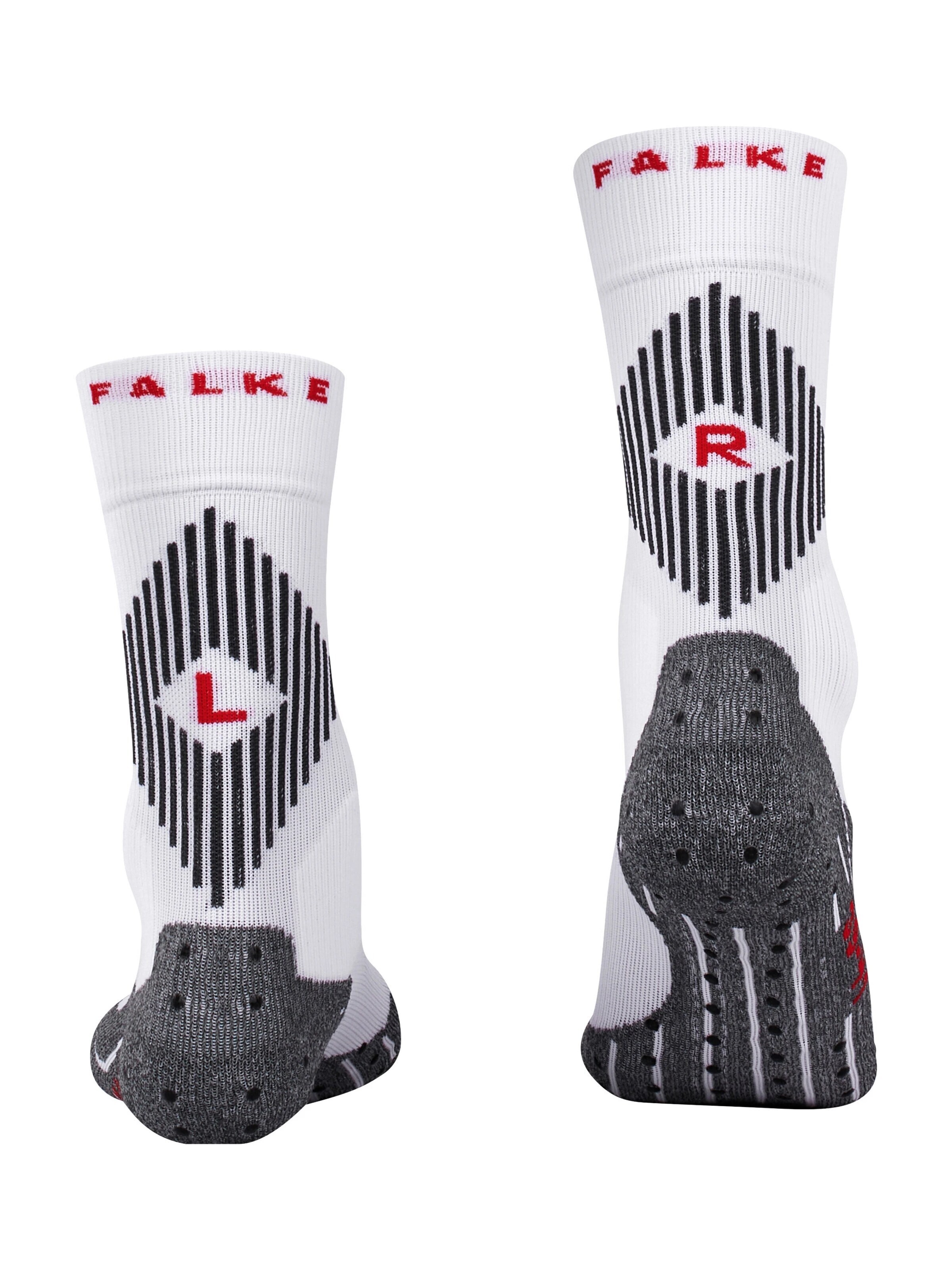 FALKE Athletic Socks '4GRIP Stabilizing' in White