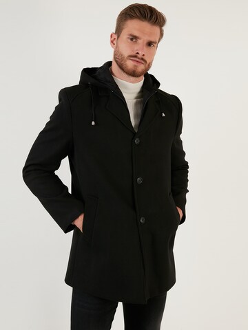 Buratti Winter Coat in Black