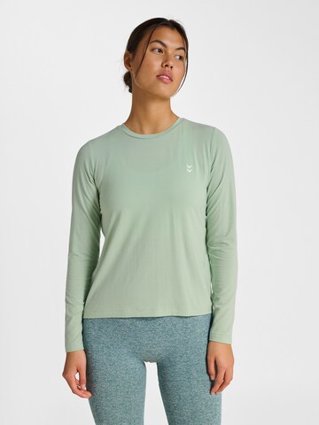 Hummel Performance Shirt in Green: front