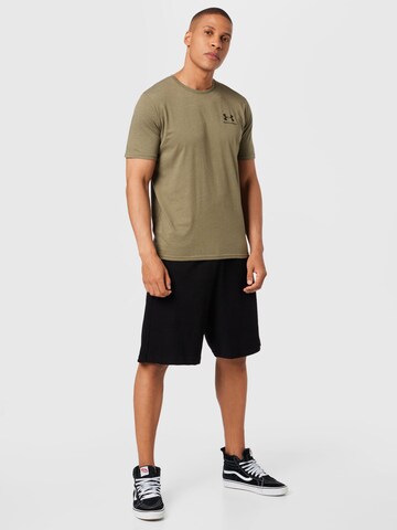 T-Shirt fonctionnel UNDER ARMOUR en vert