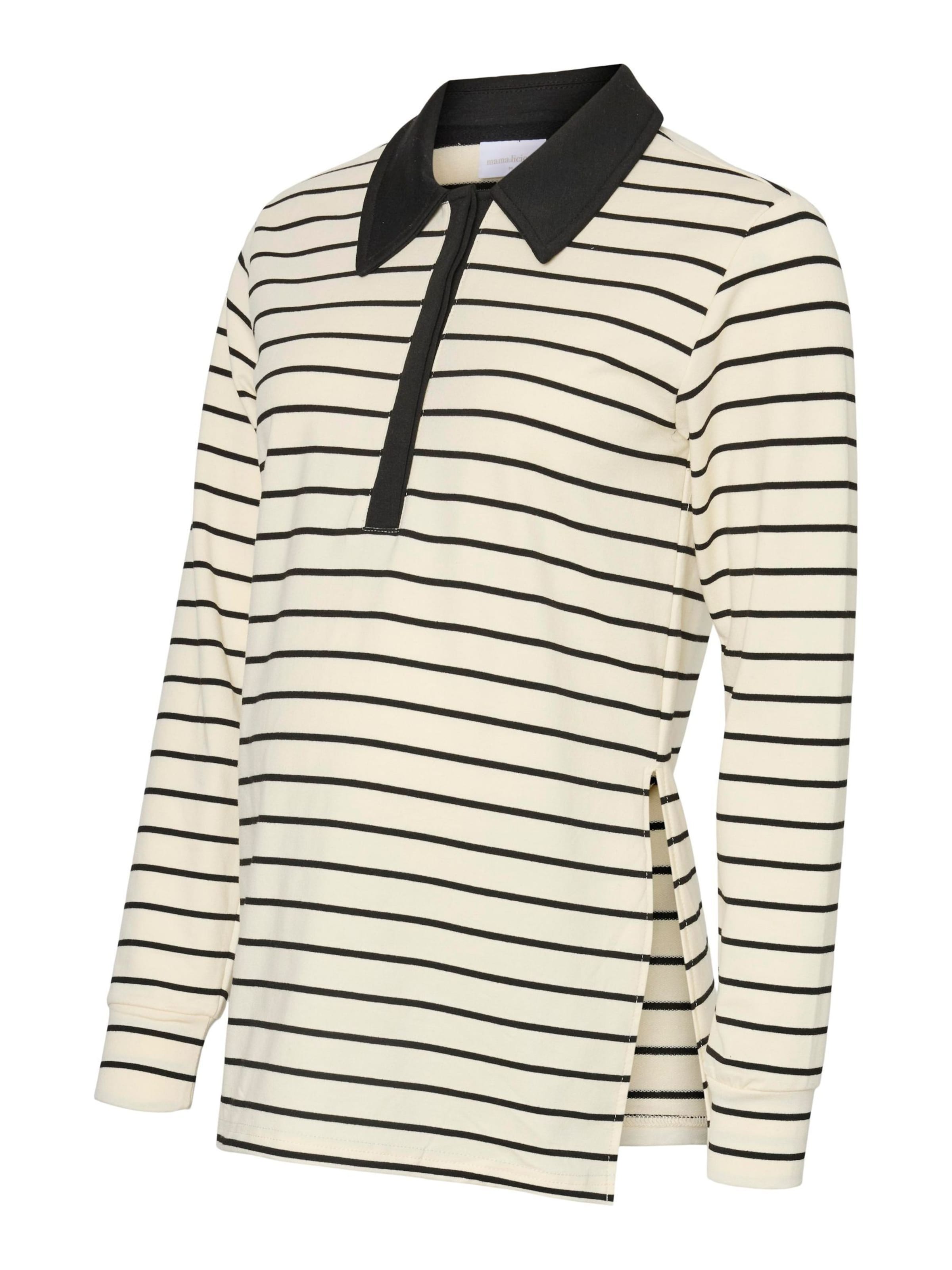 T-shirt MAMALICIOUS en blanc : devant