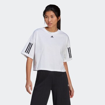 ADIDAS SPORTSWEAR Performance Shirt in White: front