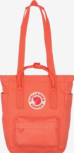 Fjällräven Sac bandoulière 'Kanken' en corail / blanc, Vue avec produit