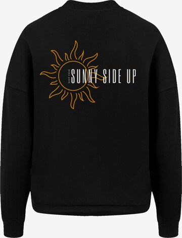 F4NT4STIC Sweatshirt 'Sunny side up' in Schwarz