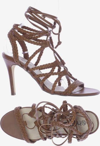 heine Sandals & High-Heeled Sandals in 37 in Brown: front