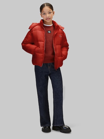 Calvin Klein Jeans Regular Jacke in Rot