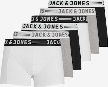 JACK & JONES Boxershorts 'Sense' in Grijs: voorkant