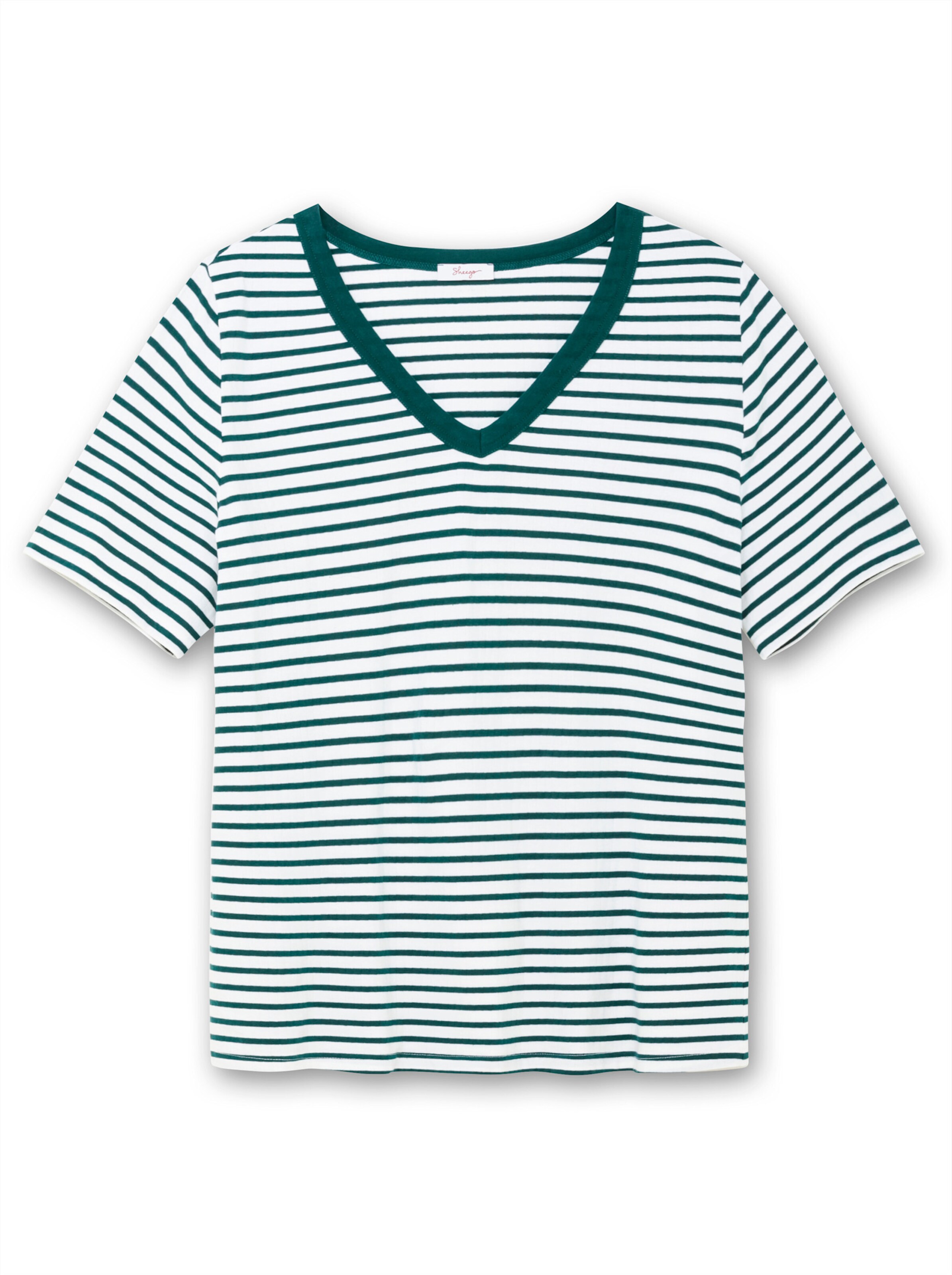 SHEEGO Shirt in Grün: Vorderseite