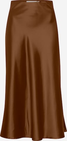 ICHI Skirt 'XENDRA' in Brown: front