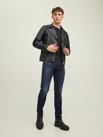 Coupe slim Jean 'JJIGlenn JJICON' JACK & JONES en bleu