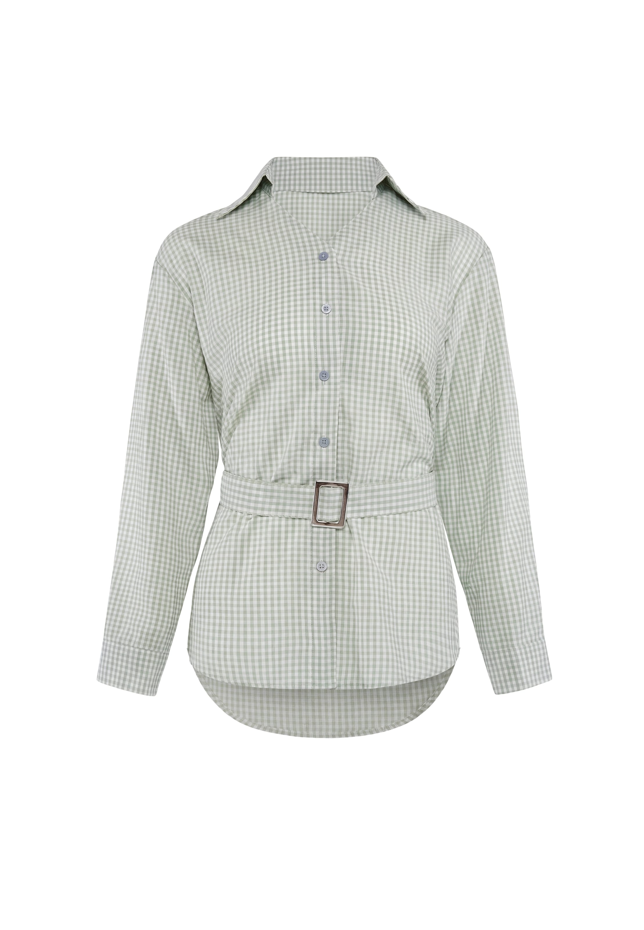 Usha Blusa em M em menta / branco, Vista do artigo