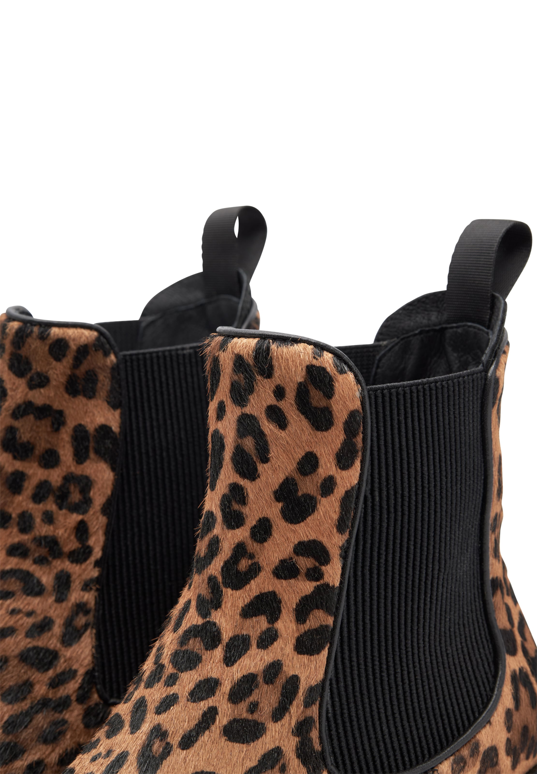 WODEN Chelsea Boots 'Aya Leo' in Beige