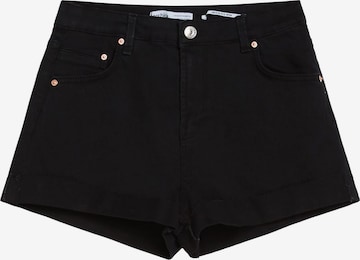 Bershka Shorts in Schwarz: predná strana