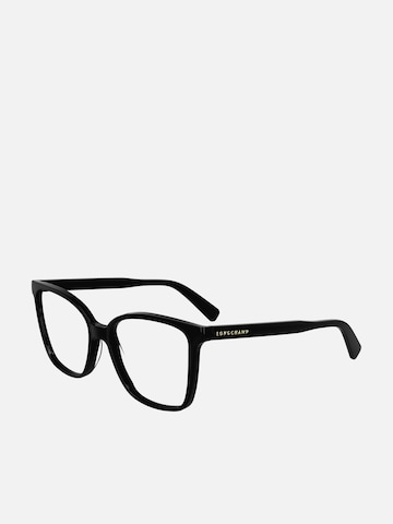 Longchamp - Gafas de sol en negro: frente