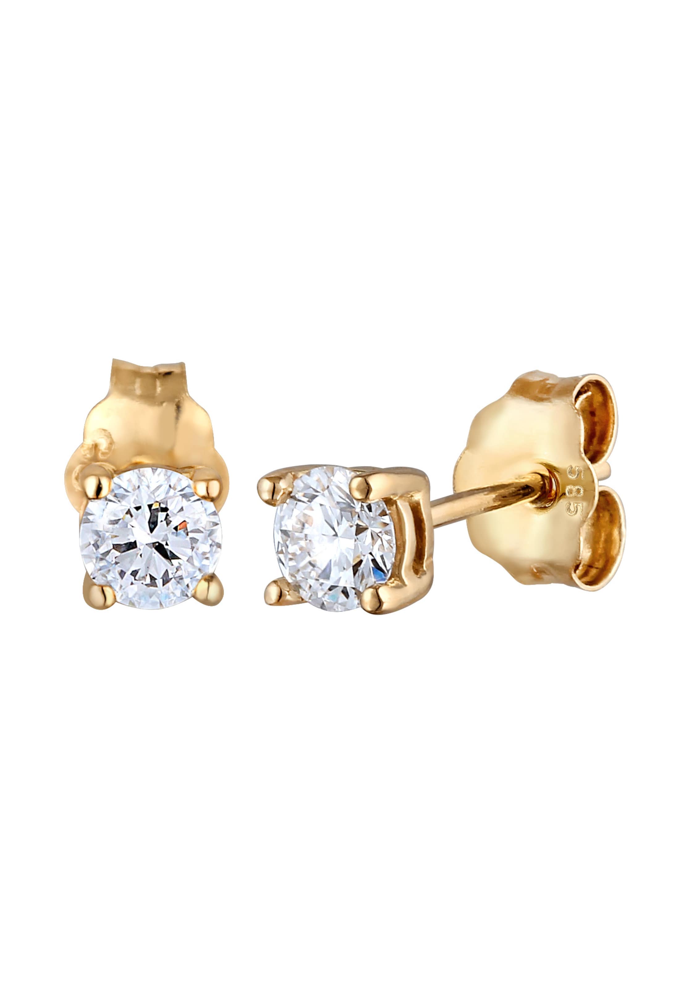 Elli DIAMONDS Earrings in Gold: front