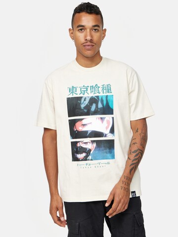 Recovered Shirt 'Tokyo Ghoul 4' in Beige: Vorderseite