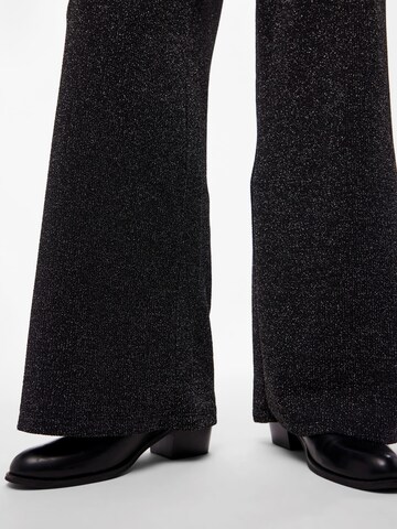Wide Leg Pantalon PIECES en noir
