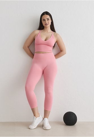 Aim'n Skinny Spodnie sportowe w kolorze różowy