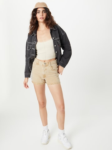 BDG Urban Outfitters Вязаный топ в Бежевый