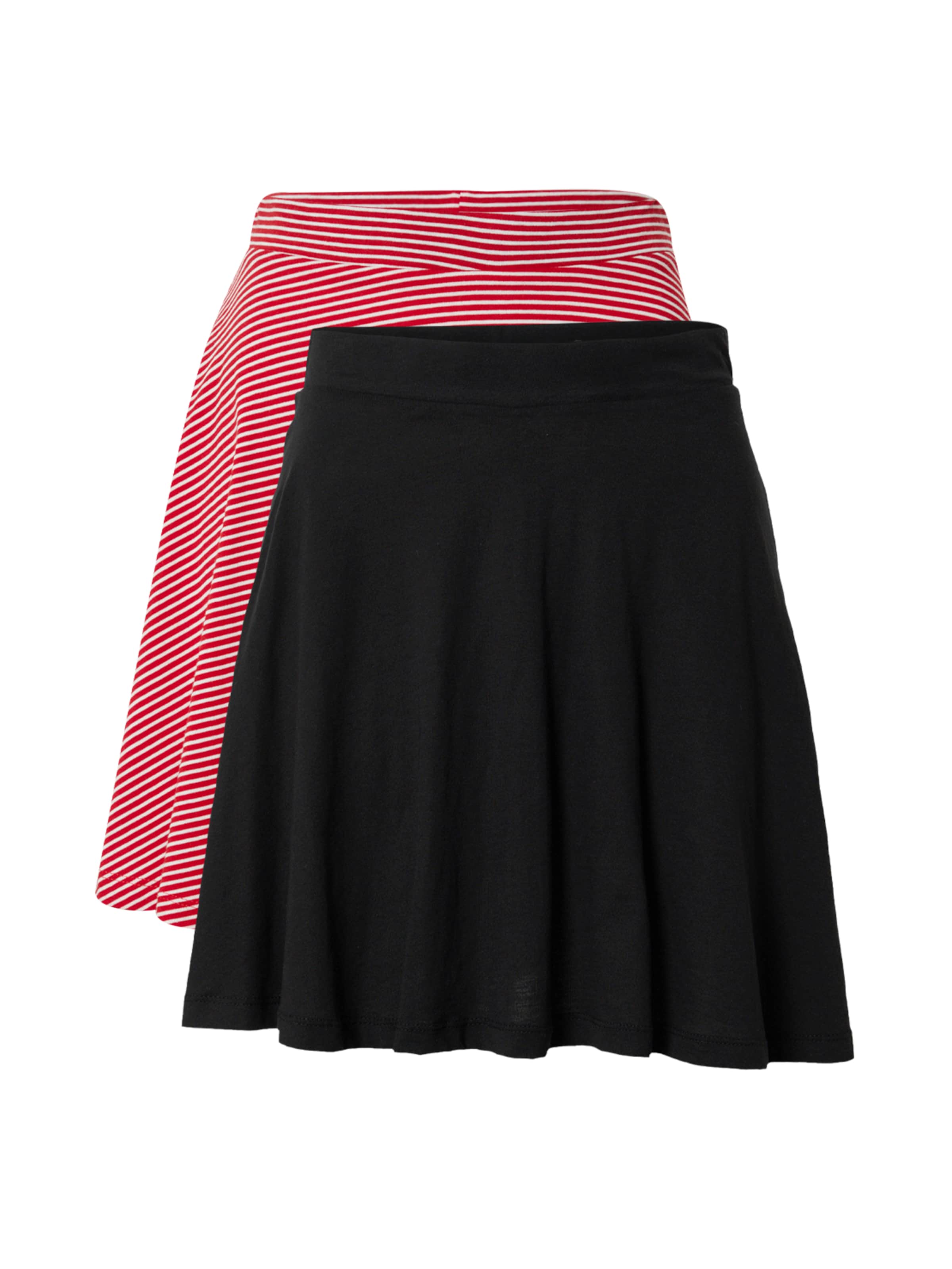 ONLY Sukně 'MAY' – červená: přední strana